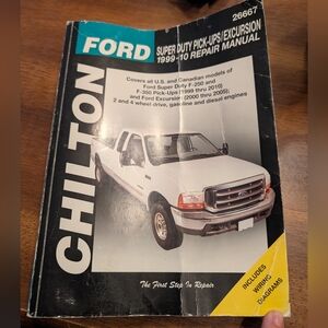Chilton Ford Repair Truck Manual Book EUC